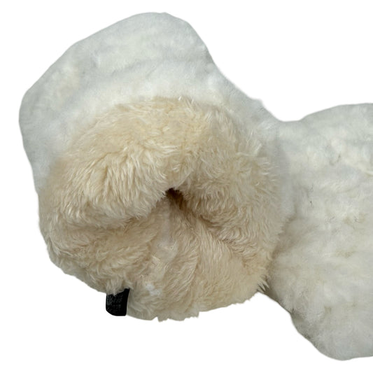 Fluffy og varme vinterhandsker hvid | MAS SELECTION