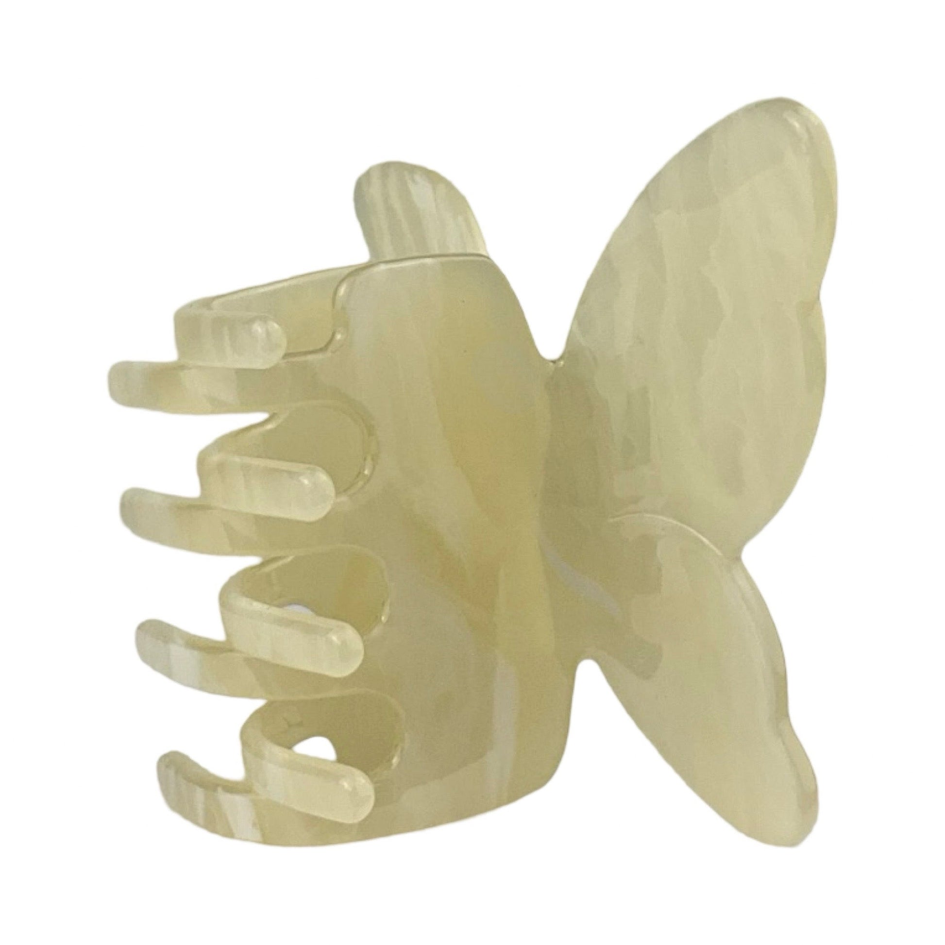 Sommerfugle hårklemme stor creme| MAS SELECTION