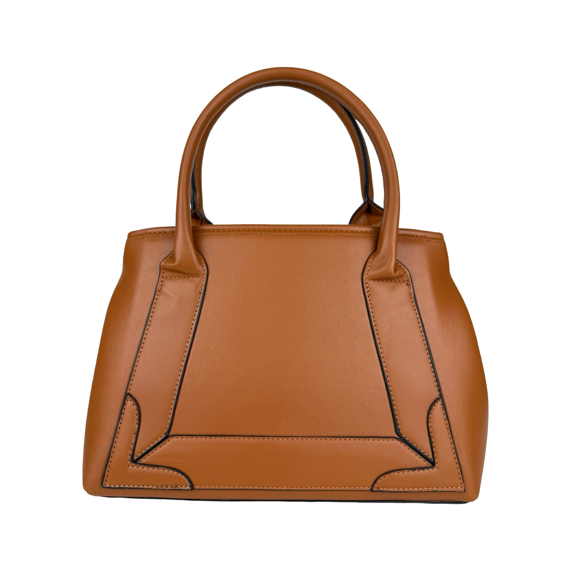 Cecilie Store Håndtaske Brun | MAS SELECTION