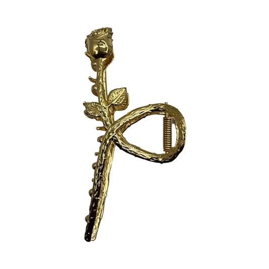 Rosenhårklemme i Gylden Metal | MAS SELECTION