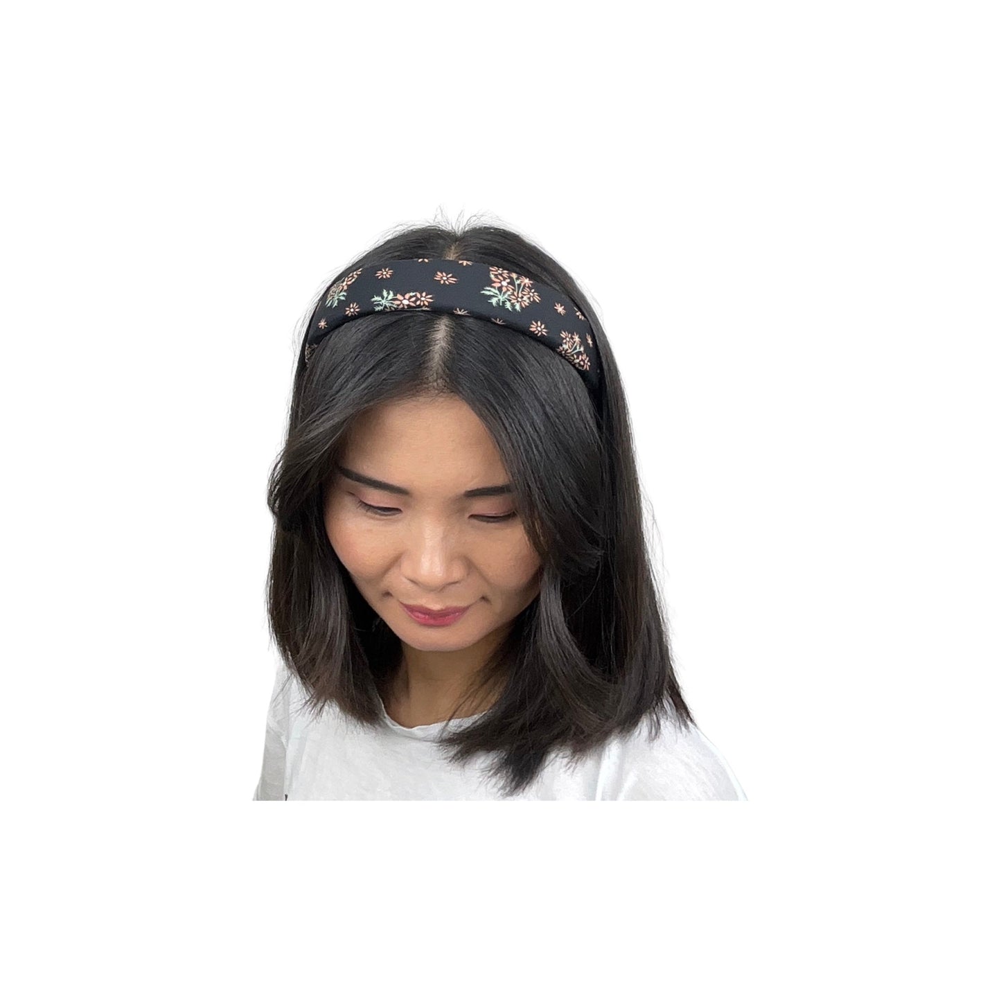 Hårbøjle hvide og sorte striber| MAS SELECTION