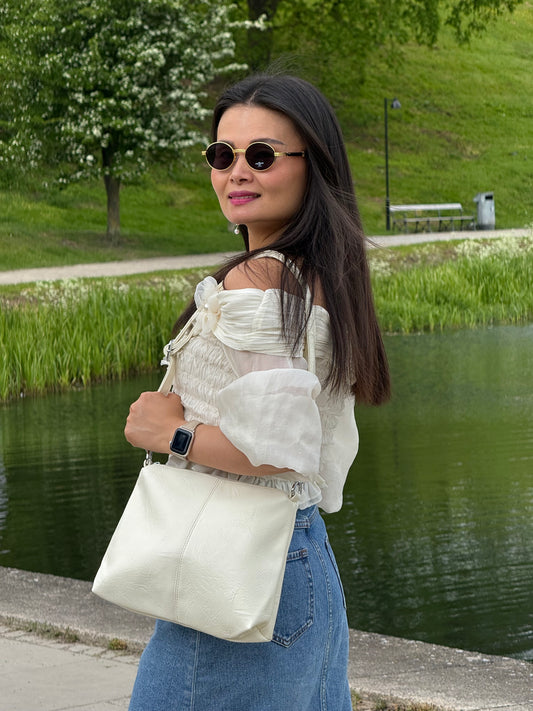 Ida Shopper Sæt Beige