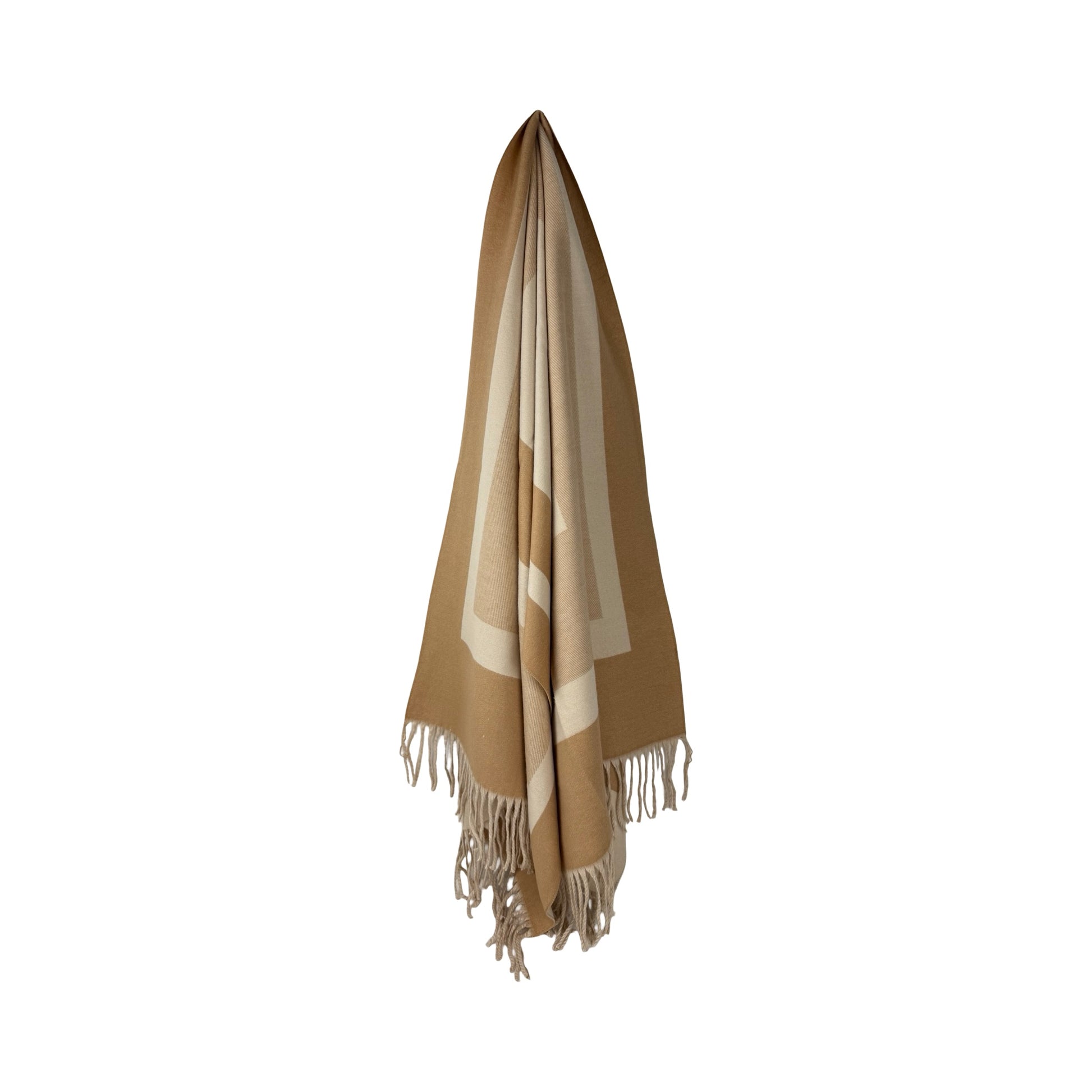 Vinterblød Tørklæde Beige | MAS SELECTION