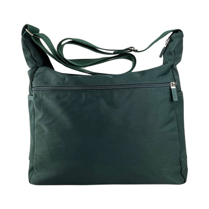 MS Klassisk Skuldertaske/Crossbody Mørkegrøn| MAS SELECTION