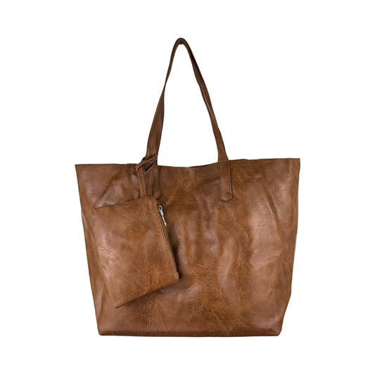 Veronica 3 i 1 Shopper Cognac