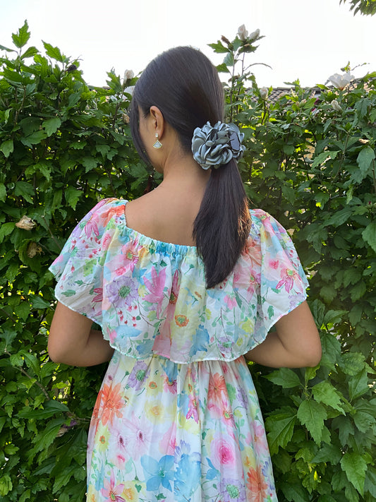 Blomsterhårklemmme blå| MAS SELECTION