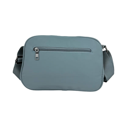 Bagside af Katrine skuldertaske i farven jeans fra MAS SELECTION.