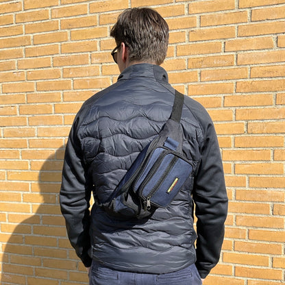 Funktionel Bæltetaske Sort og Grøn