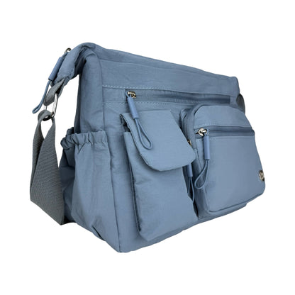 Amelie Skuldertaske i Lyseblå | MAS SELECTION