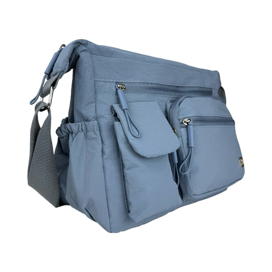 Amelie Skuldertaske i Lyseblå | MAS SELECTION