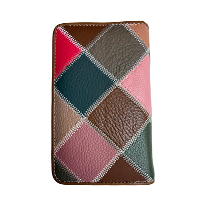 Mellemstor Damepung i Ægte Læder