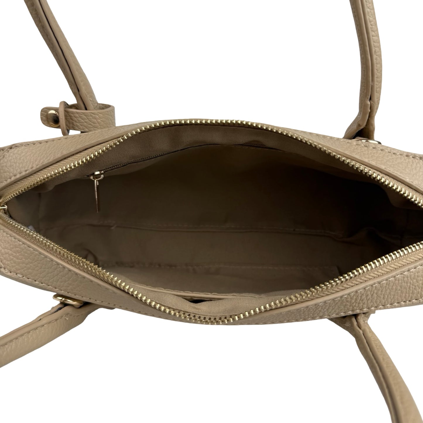 Olivia Skuldertaske i Beige