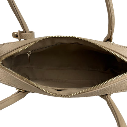 Olivia Skuldertaske i Beige