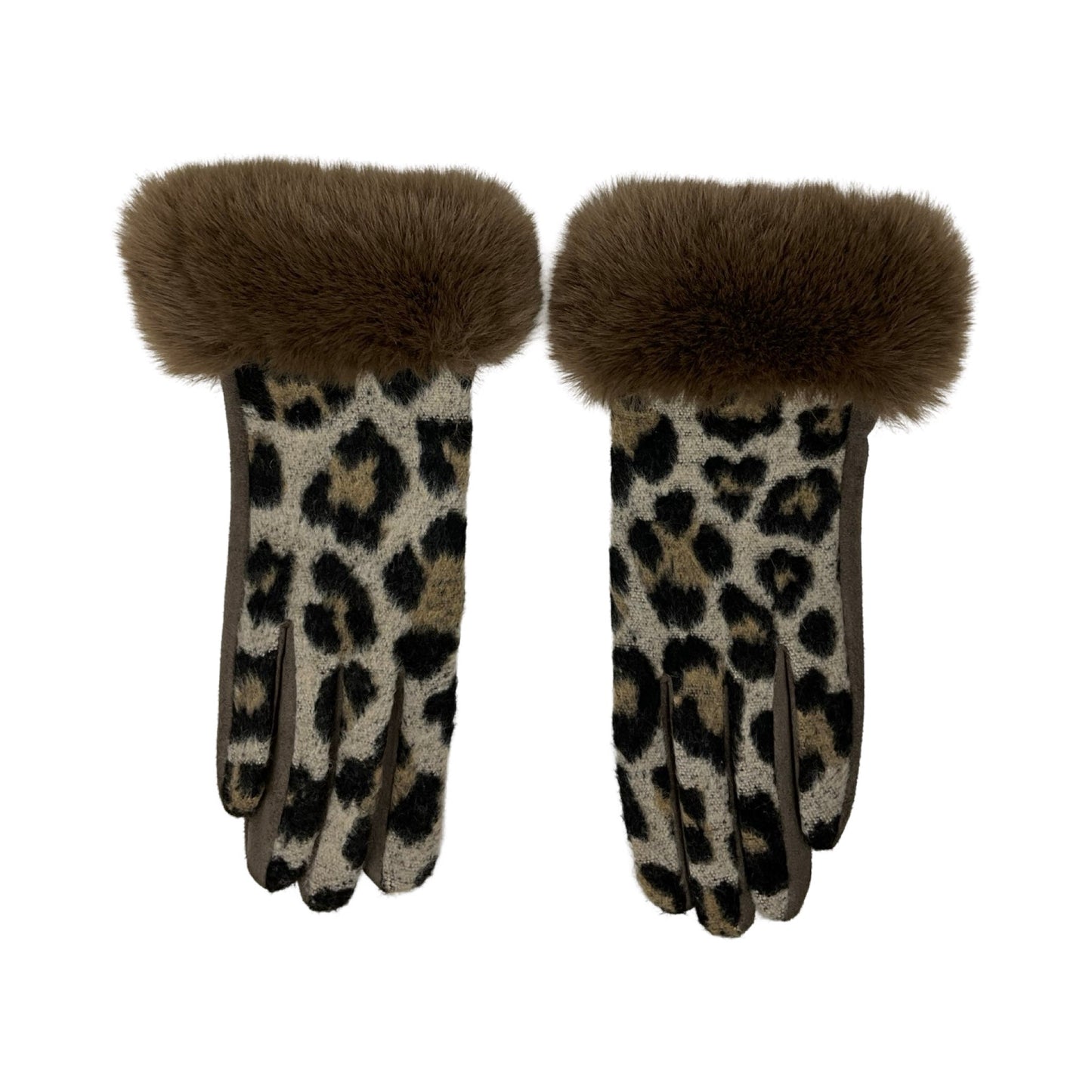 Leopard Handsker Cederbrun| MAS SELECTION