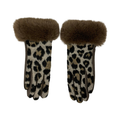 Leopard Handsker Cederbrun| MAS SELECTION