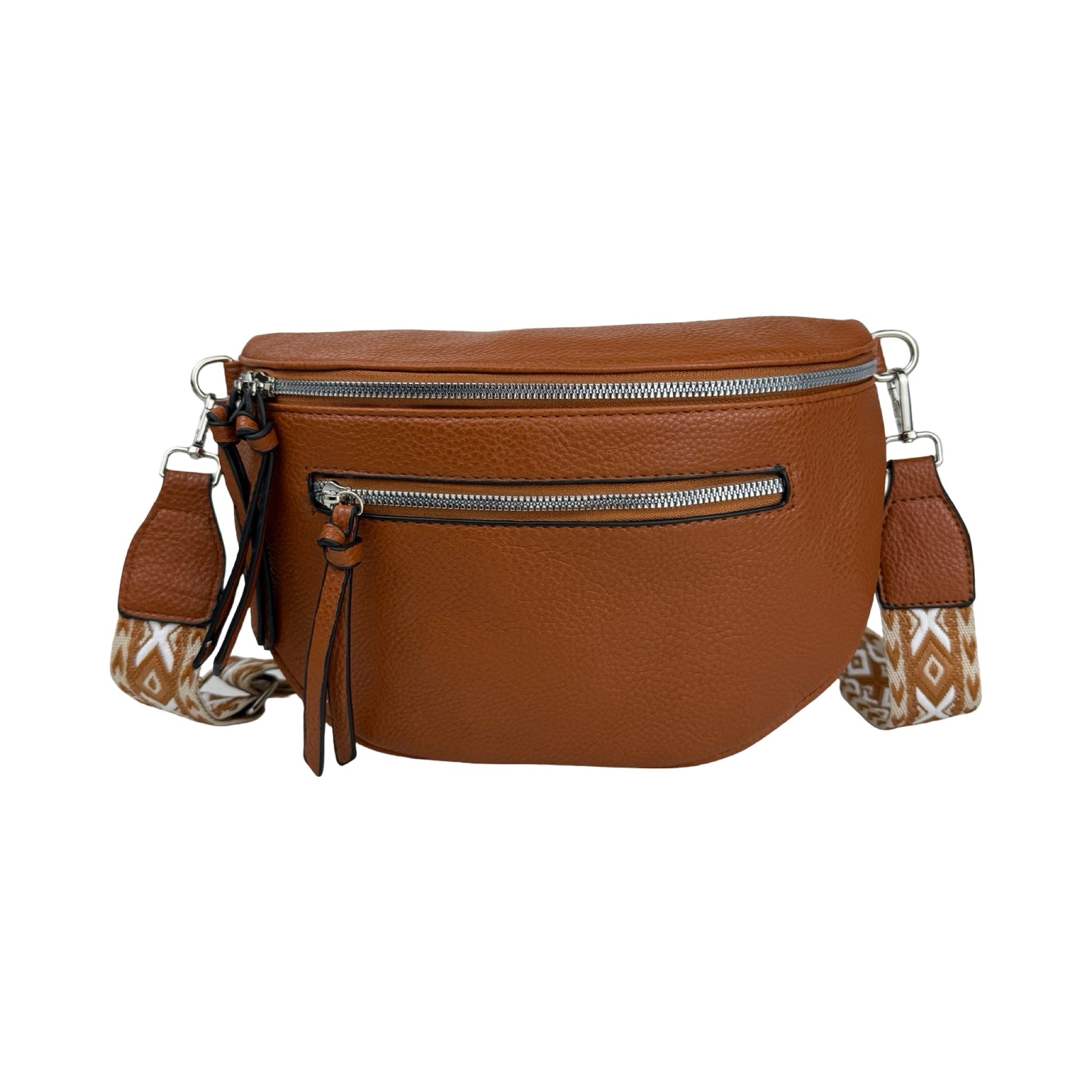 MAS SELECTION MS Bumbag forside i brun