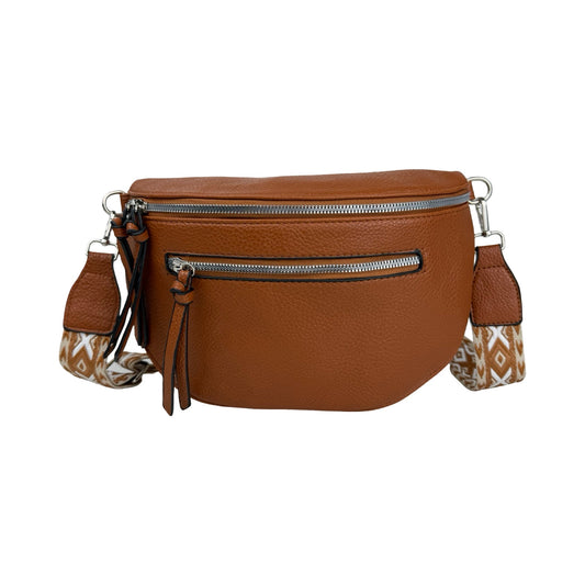 MAS SELECTION MS Bumbag forside i brun