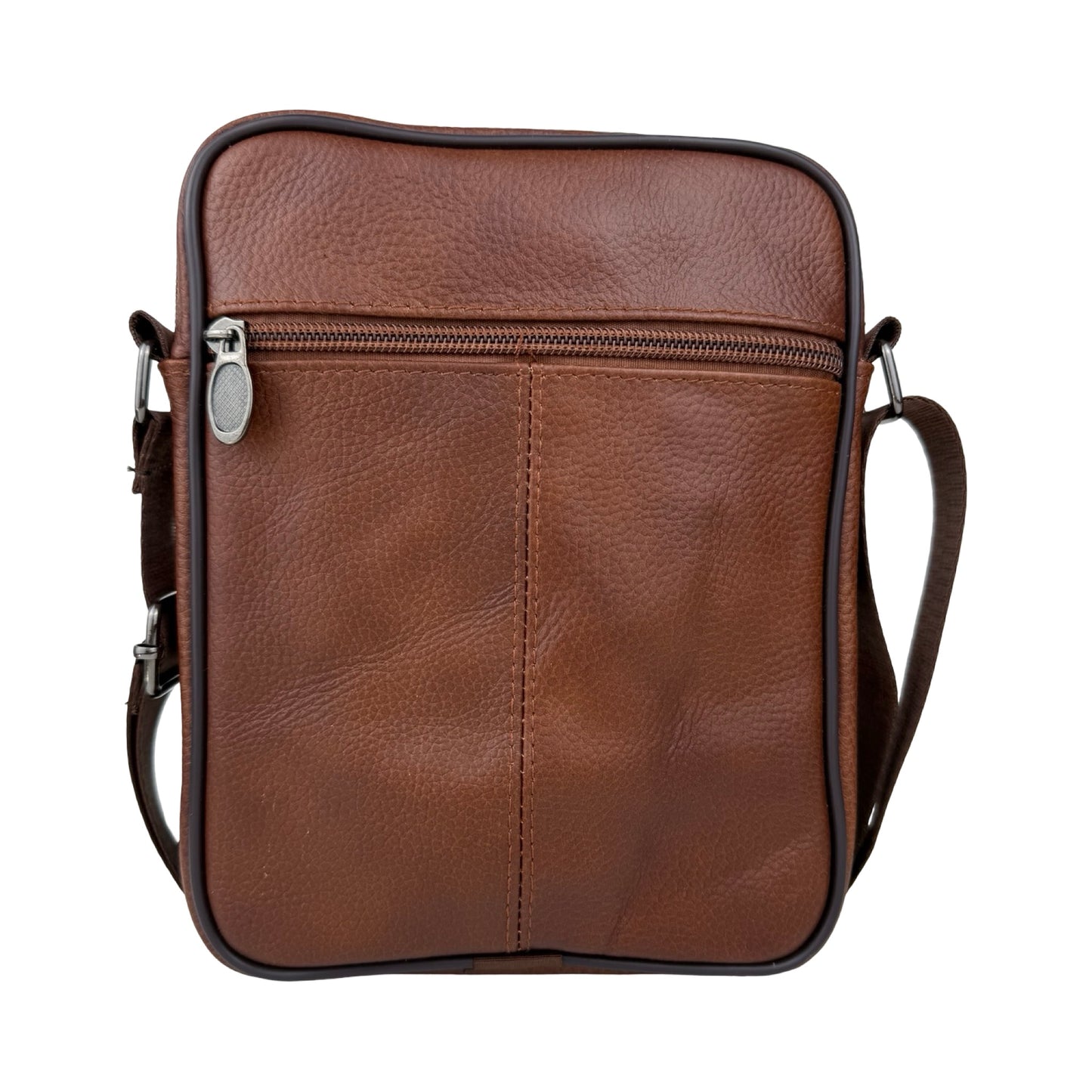 Læder Skuldertaske i Brun