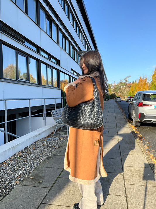 Anna Skuldertaske Sort