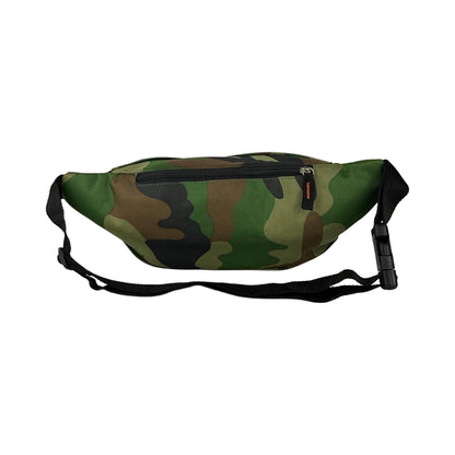 Funktionel Bæltetaske Camouflage Grøn