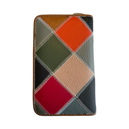 Mellemstor Damepung i Ægte Læder