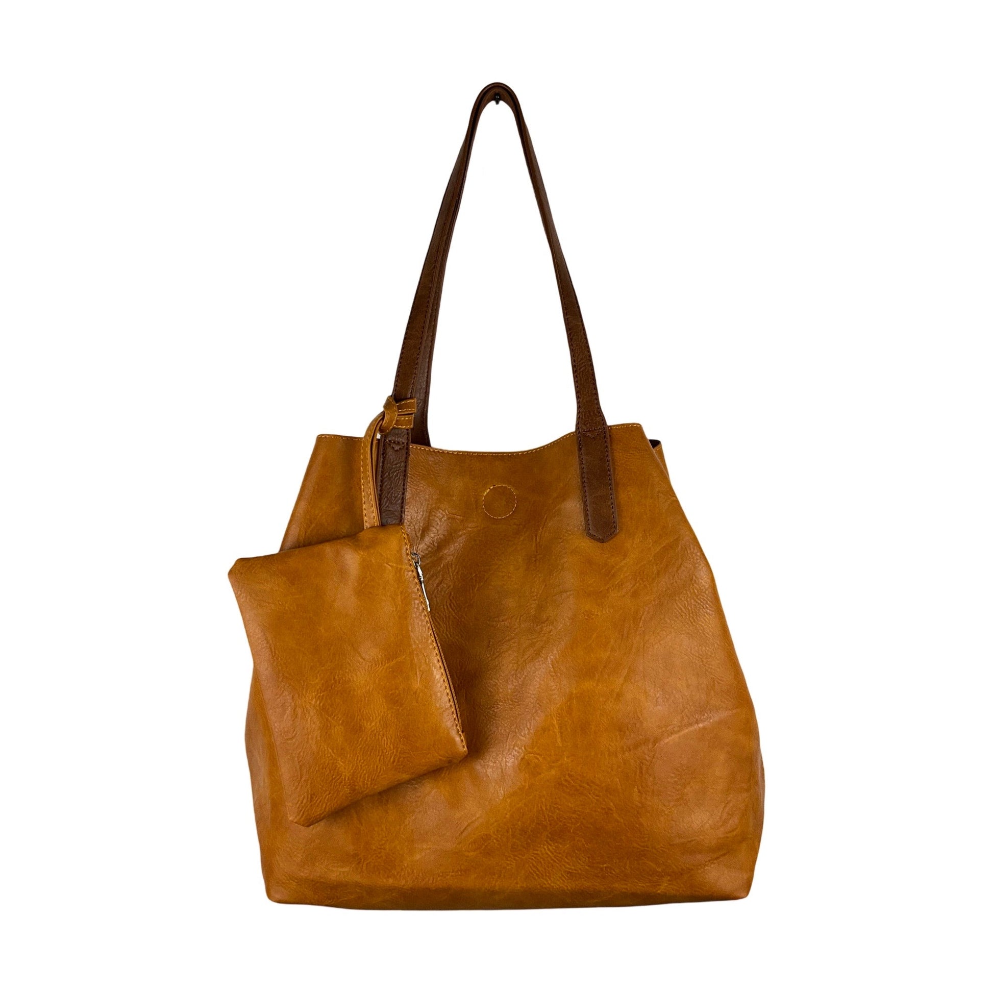 Veronica 3 i 1 Shopper Brun| MAS SELECTION