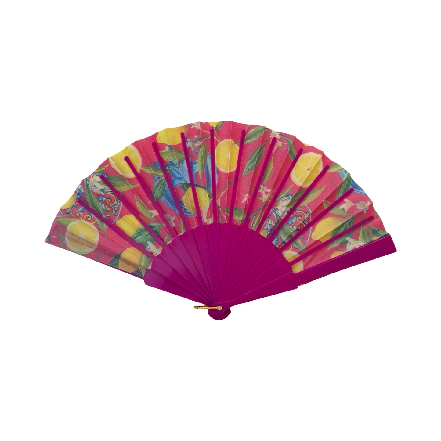 Citronmønstervifte i Fuchsia