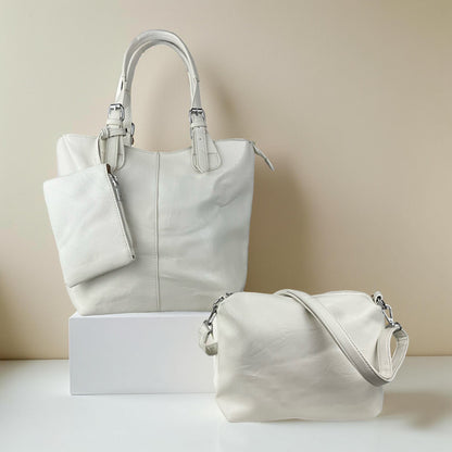 Elisa 3 i 1 Shopper Hvid