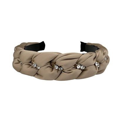 Hårbøjle med Diamant Beige| MAS SELECTION