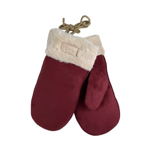 Varme Luffer i Ruskindslook Bordeaux