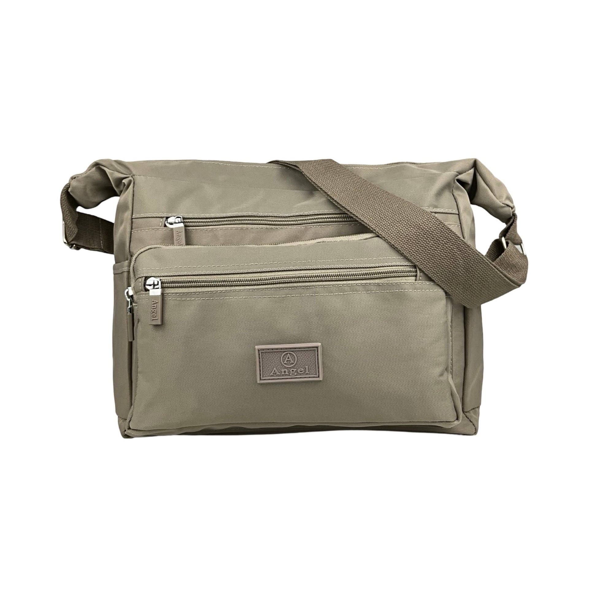 MS klassisk Skuldertaske/crossbody beige| MAS SELECTION