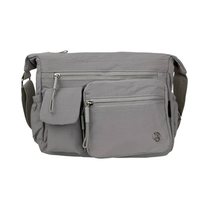 Amelie Skuldertaske i Lysegrå | MAS SELECTION