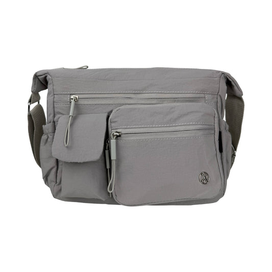 Amelie Skuldertaske i Lysegrå | MAS SELECTION