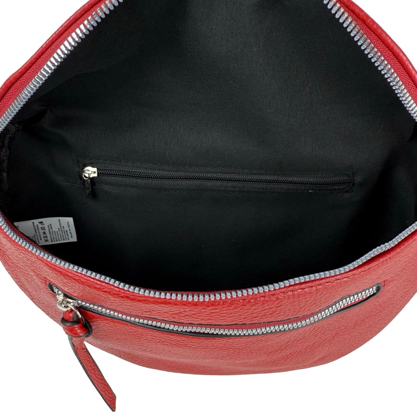 MAS SELECTION MS Bumbag åben inderside i rød