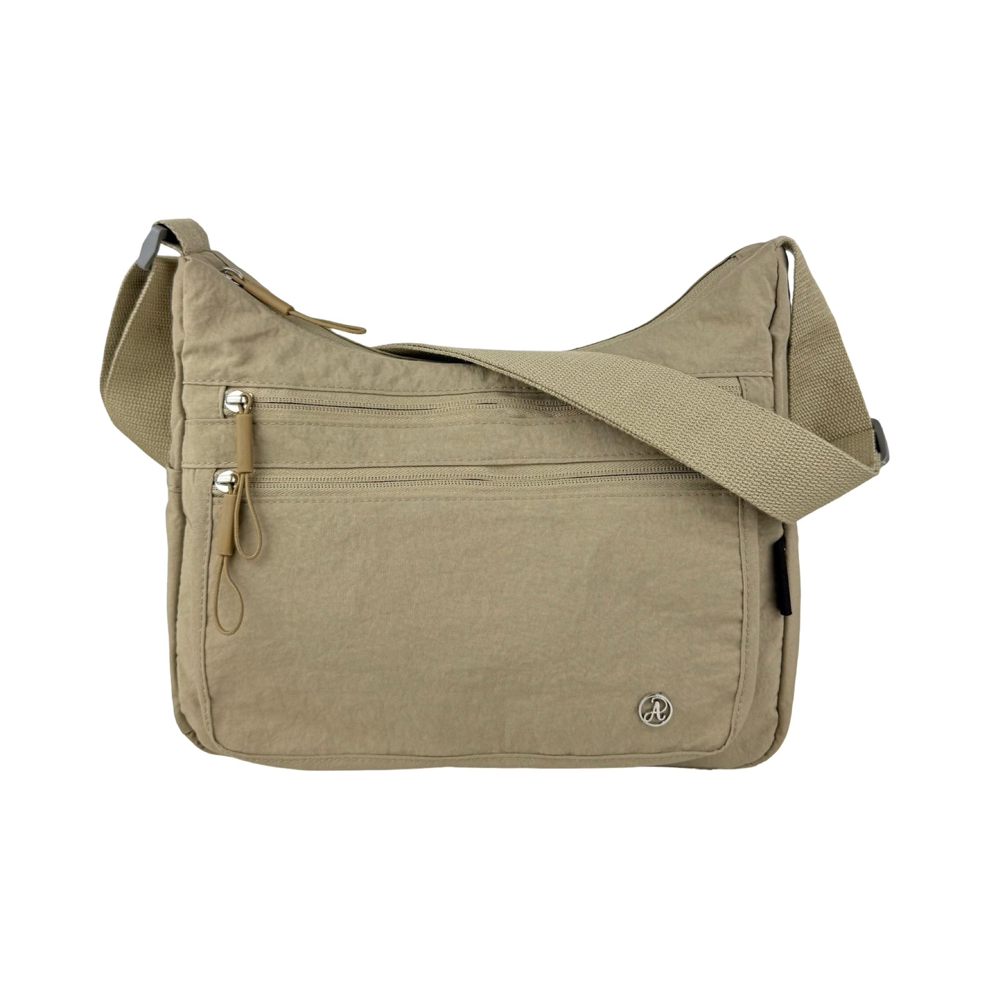Asta Vandtæt Dame Skuldertaske i Khaki| MAS SELECTION