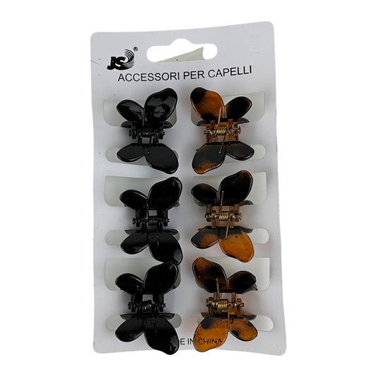 Små Sommerfugle Hårklemmer 6 stk