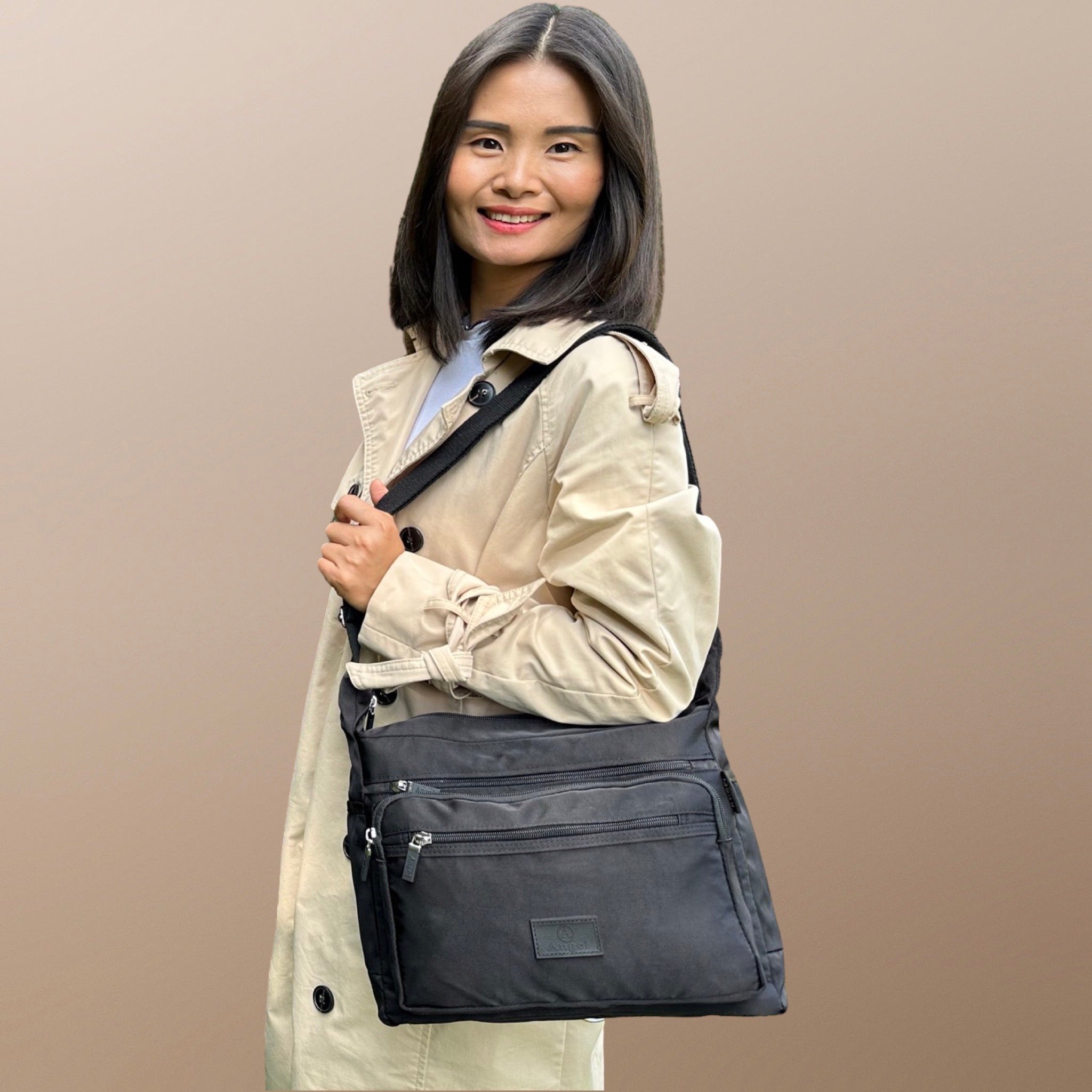 MS klassisk crossbody taske