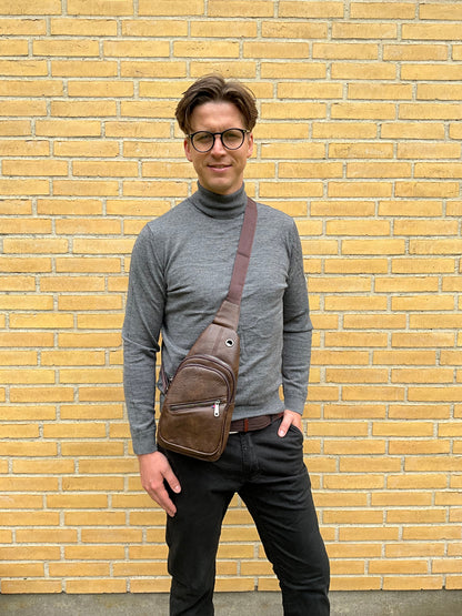 Slyngetaske Mørkebrun| MAS SELECTION