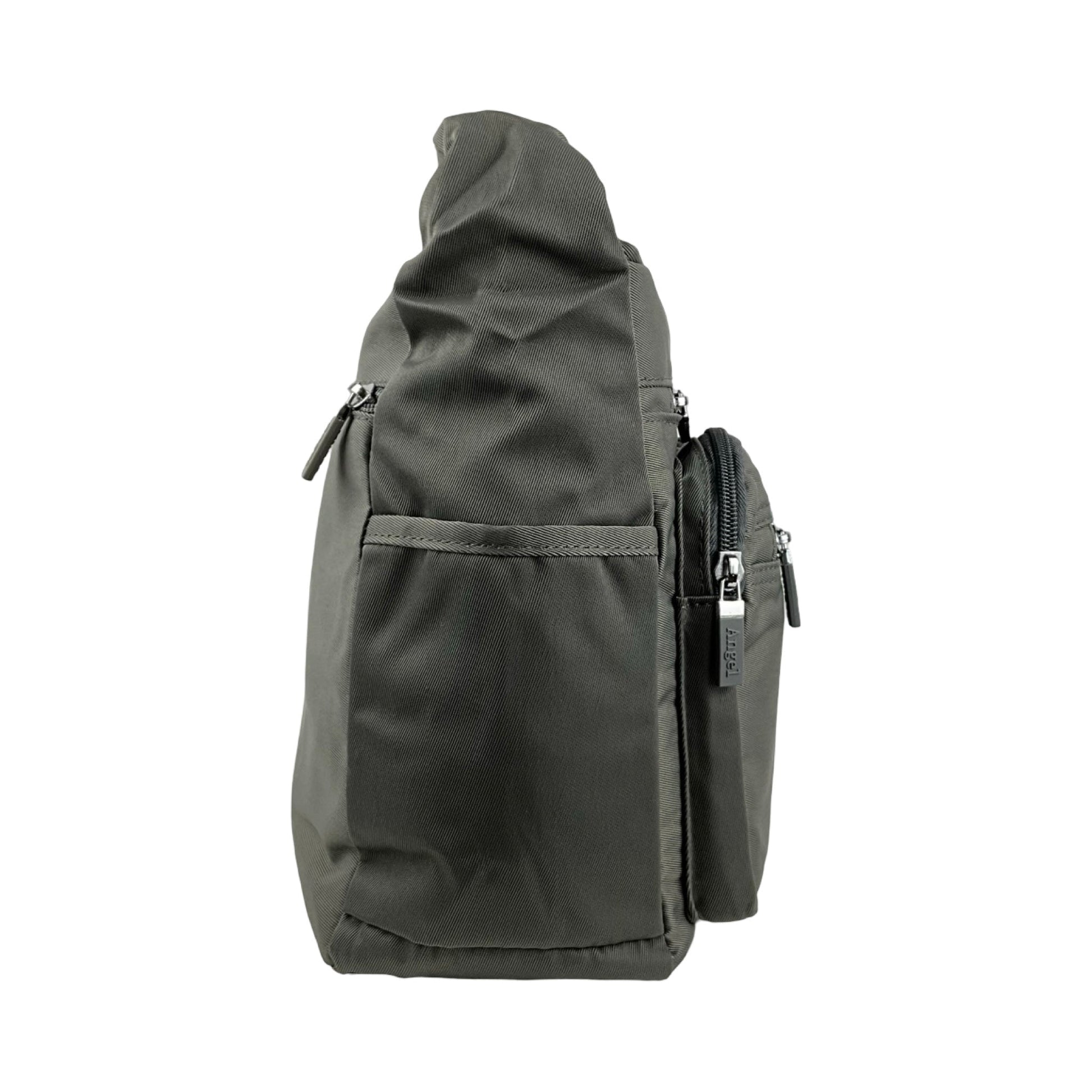 MS klassisk Skuldertaske/crossbody grå| MAS SELECTION