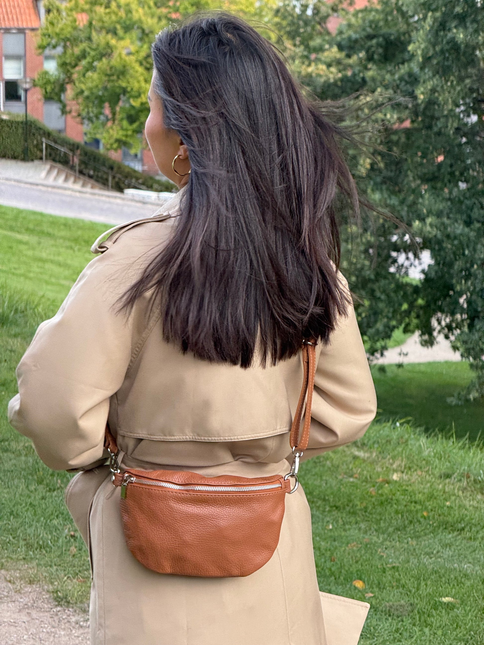 Bumbag i Italiensk Læder Brun | MAS SELECTION