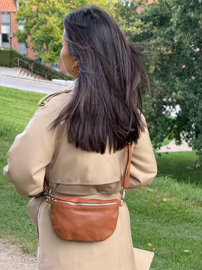 Bumbag i Italiensk Læder Brun | MAS SELECTION