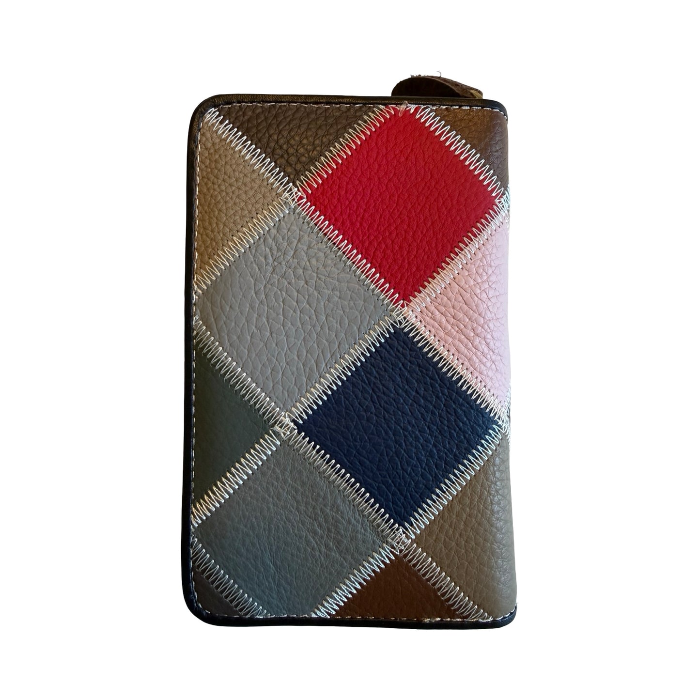 Mellemstor Damepung i Ægte Læder