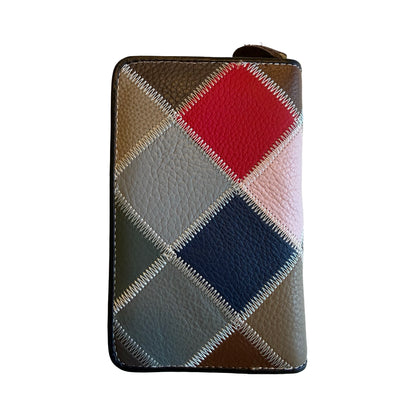 Mellemstor Damepung i Ægte Læder