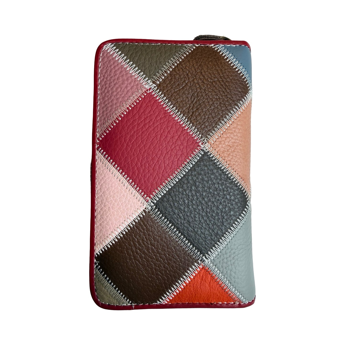 Mellemstor Damepung i Ægte Læder