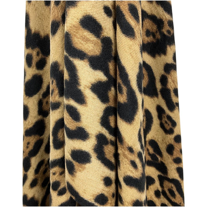 Klassisk Leopard Print Halstørklæde| MAS SELECTION