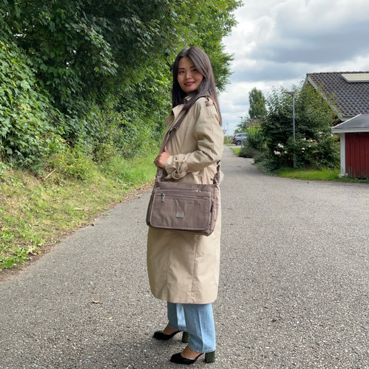 Antonella Skuldertaske Brun | MAS SELECTION