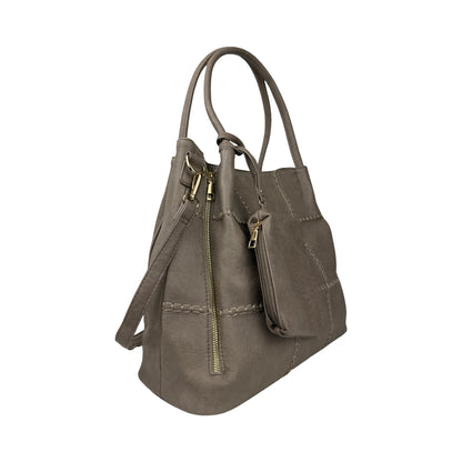 Veronica Tote Taske i khaki fra MAS SELECTION set fra siden