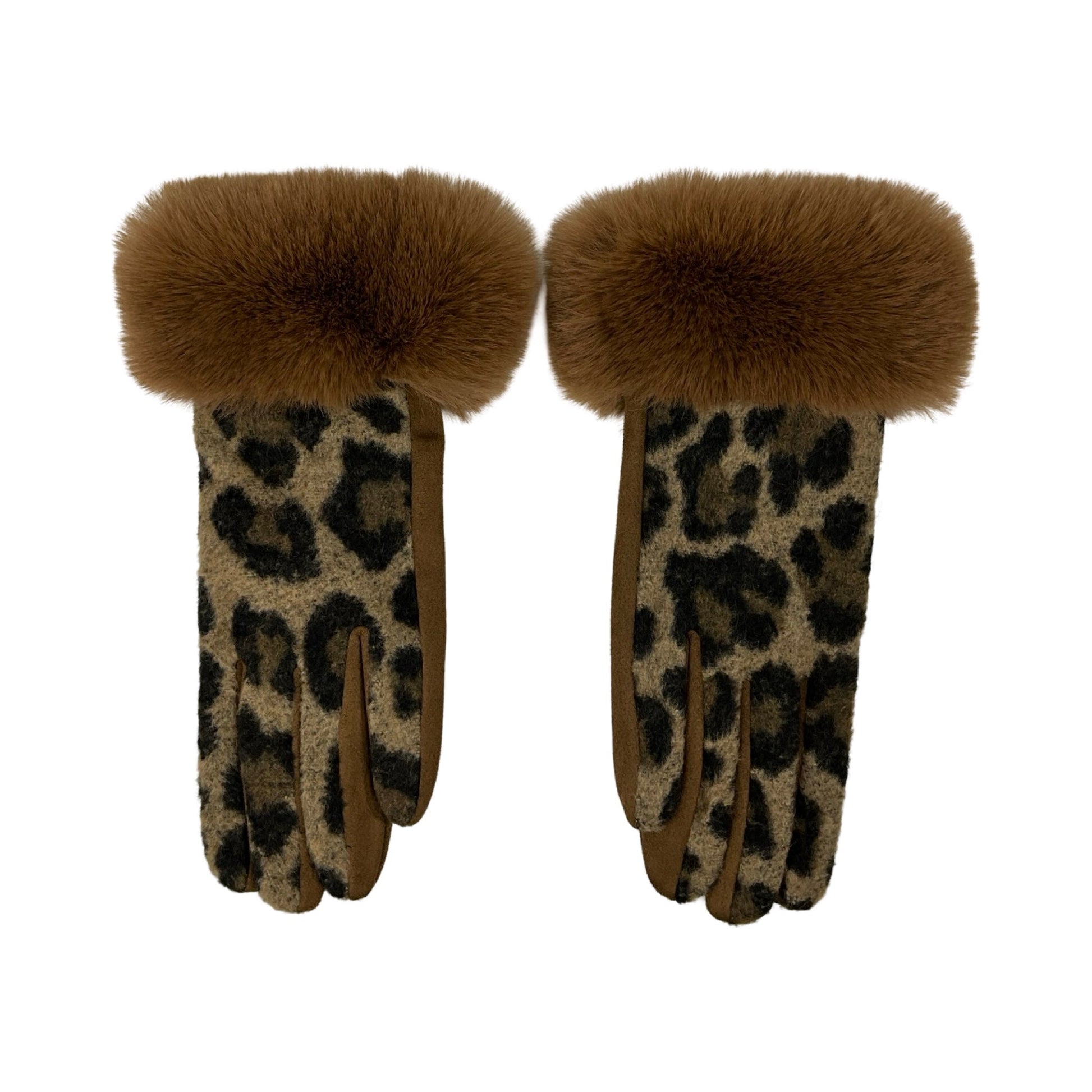 Leopard Handsker Brun| MAS SELECTION
