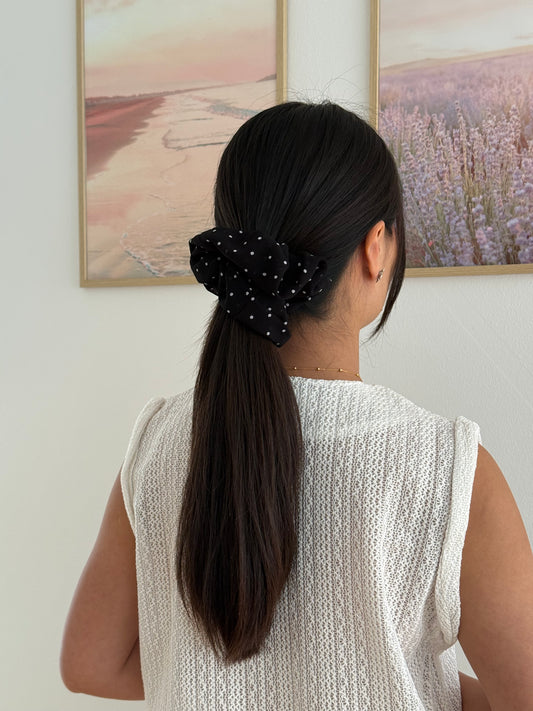 Stor Scrunchie Polka Dot Sort