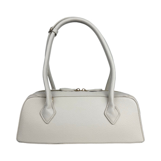 Olivia Skuldertaske i Creme